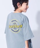 【デビロック/devirock / KIDS】の綿100% デビラボ スーパーBIGシルエット プリント半袖Tシャツ Tシャツ トップス 25SS 012-ロゴ2-ダスティブルー|ID: prp329100004528638 ipo3291000000032643158