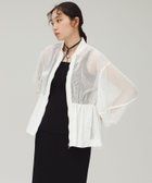 【アダム エ ロペ/ADAM ET ROPE'】のドロストシアーメッシュカーディガン 人気、トレンドファッション・服の通販 founy(ファニー) ファッション Fashion レディースファッション WOMEN トップス・カットソー Tops/Tshirt カーディガン Cardigans 春 Spring カーディガン Cardigan タンク Tank バランス Balance ブルゾン Blouson ボトム Bottom ポケット Pocket メッシュ Mesh ワイド Wide ワッシャー Washer S/S・春夏 Ss・Spring/Summer おすすめ Recommend 夏 Summer エレガント 上品 Elegant 2025年 2025 2025春夏・S/S Ss,Spring/Summer,2025 thumbnail ホワイト(10)|ID: prp329100004528641 ipo3291000000032302140