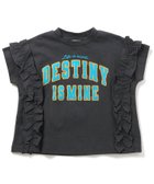 【その他のブランド/Other】のWEB限定 フリルカレッジTシャツ ブラック|ID: prp329100004528645 ipo3291000000032079787