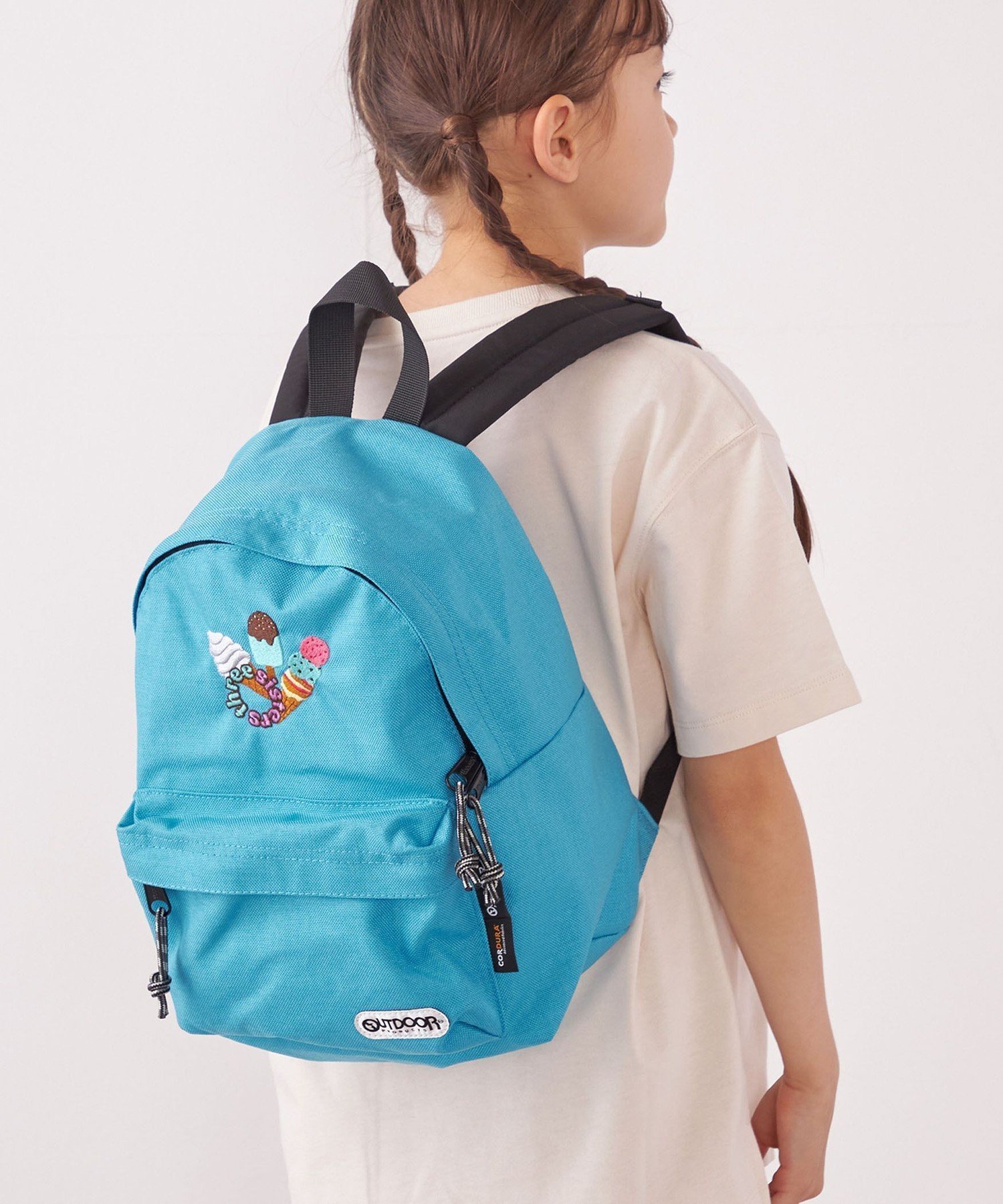【シップス/SHIPS / KIDS】の【SHIPS any別注】OUTDOOR PRODUCTS 刺繍 バックパック インテリア・キッズ・メンズ・レディースファッション・服の通販 founy(ファニー) 　ファッション　Fashion　キッズファッション　KIDS　おすすめ　Recommend　スペシャル　Special　別注　Special Order　定番　Standard　ライトブルー|ID: prp329100004528648 ipo3291000000032021634
