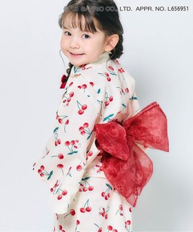 【エフオー オンラインストア/F.O.Online Store / KIDS】のサンリオキャラクターズ浴衣 人気、トレンドファッション・服の通販 founy(ファニー) ファッション Fashion キッズファッション Fashion for Kids おすすめ Recommended / Our Picks オーガンジー Organza Fabric ガーリー Girly, Feminine Style コレクション Collection, Seasonal Line リボン Ribbon, Bow レース Lace, Lace Fabric 人気 Popular, Best Seller 夏 Summer |ID:prp329100004528661