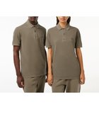 【ラコステ/LACOSTE】のオーガニックコットン ミネラルダイ鹿の子地 半袖ポロシャツ モスグリーン|ID: prp329100004528662 ipo3291000000032228629