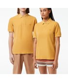 【ラコステ/LACOSTE】のオーガニックコットン ミネラルダイ鹿の子地 半袖ポロシャツ イエロー|ID: prp329100004528662 ipo3291000000032228635