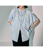 【レプシィム ローリーズファーム/LEPSIM LOWRYS FARM】のサラキレ5分袖ポンチョシャツ ストライプ85|ID: prp329100004528677 ipo3291000000032021769