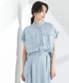 【ナノ ユニバース/nano universe】のメランジドライ スタンドポケットシャツ(セットアップ可) 人気、トレンドファッション・服の通販 founy(ファニー) ファッション Fashion レディースファッション Ladies' Fashion Online トップス・カットソー Tops/Tshirt シャツ/ブラウス Shirts/Blouses 春 Spring スタンド Stand ストレッチ Stretch スリット Slit スリーブ Sleeve セットアップ Set Up トレンド Trend フレンチ French フロント Front ベーシック Basic ポケット Pocket 半袖 Short Sleeve 羽織 Haori メランジ Melange ロールアップ Roll Up S/S・春夏 Ss・Spring/Summer おすすめ Recommend 夏 Summer 2025年 2025 2025春夏・S/S Ss,Spring/Summer,2025 thumbnail L.ブルー1|ID: prp329100004528690 ipo3291000000032508114
