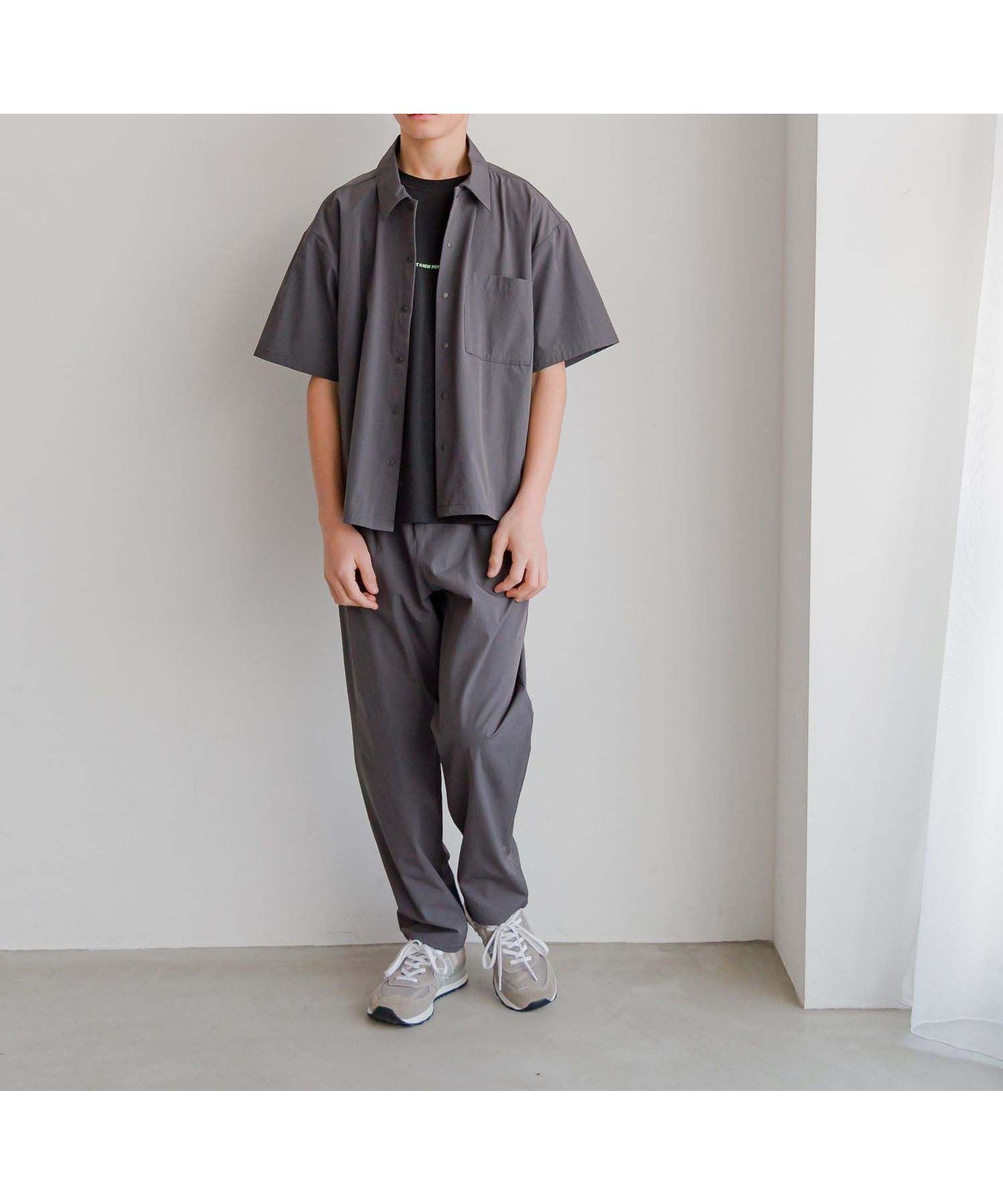 【グローバルワーク/GLOBAL WORK / KIDS】のエアかるシャツ/キッズ/147348 インテリア・キッズ・メンズ・レディースファッション・服の通販 founy(ファニー) 　ファッション　Fashion　キッズファッション　Fashion for Kids　おすすめ　Recommended / Our Picks　カーゴパンツ　Cargo Pants, Utility Pants　ストレッチ　Stretch, Stretchy Fabric　セットアップ　Set-Up, Coordinated Outfit　デニム　Denim, Jeans Material　ボトム　Bottoms, Lower Wear　ポケット　Pocket, Pocket Detail　リラックス　Relax, Relaxed Fit　夏　Summer　軽量　Lightweight, Ultra Light　チャコール19|ID: prp329100004528693 ipo3291000000032740310