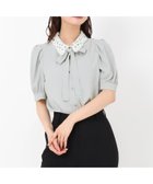 【ミッシュマッシュ/MISCH MASCH】の2025SS 襟レースブラウス/MM528109 人気、トレンドファッション・服の通販 founy(ファニー) ファッション Fashion レディースファッション WOMEN トップス・カットソー Tops/Tshirt シャツ/ブラウス Shirts/Blouses 2025年 2025 2025春夏・S/S Ss,Spring/Summer,2025 おすすめ Recommend クラシカル Classical スリーブ Sleeve リボン Ribbon レース Race thumbnail ライトグリーン|ID: prp329100004528696 ipo3291000000032021868