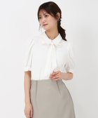 【ミッシュマッシュ/MISCH MASCH】の2025SS 襟レースブラウス/MM528109 人気、トレンドファッション・服の通販 founy(ファニー) ファッション Fashion レディースファッション WOMEN トップス・カットソー Tops/Tshirt シャツ/ブラウス Shirts/Blouses 2025年 2025 2025春夏・S/S Ss,Spring/Summer,2025 おすすめ Recommend クラシカル Classical スリーブ Sleeve リボン Ribbon レース Race thumbnail ホワイト|ID: prp329100004528696 ipo3291000000032021870