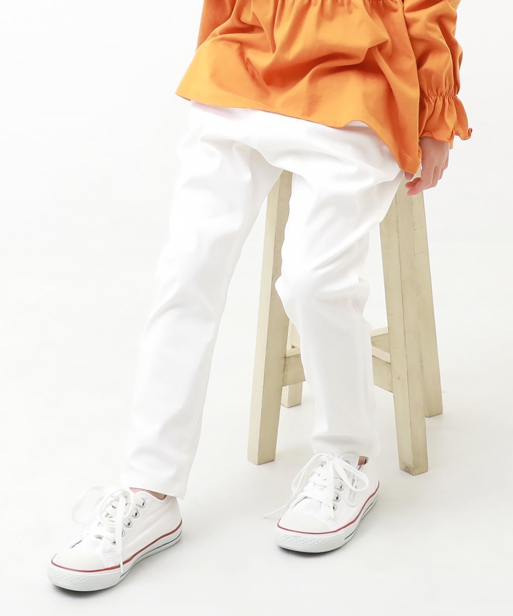 【デビロック/devirock / KIDS】のよくばりストレッチ ツイル タックパンツ ロングパンツ 長ズボン ボトムス インテリア・キッズ・メンズ・レディースファッション・服の通販 founy(ファニー) 　ファッション　Fashion　キッズファッション　KIDS　ボトムス　Bottoms/Kids　ストレッチ　Stretch　ツイル　Twill　ロング　Long　おすすめ　Recommend　オフホワイト|ID: prp329100004528702 ipo3291000000032096370