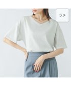 【グローバルワーク/GLOBAL WORK】のスッキレイさらさらVネックプルオーバー/288062 シルバーラメ11|ID: prp329100004528709 ipo3291000000032021941