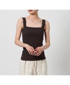 【ビューティ&ユース ユナイテッドアローズ/BEAUTY&YOUTH / UNITED ARROWS】のコットンブレンド ベア タンクトップ 人気、トレンドファッション・服の通販 founy(ファニー) ファッション Fashion レディースファッション Fashion for Women おすすめ Recommended / Our Picks インナー Innerwear シンプル Simple, Minimal タンク Tank Top, Sleeveless Top テレコ Ribbed, Rib Stitch デコルテ Décolleté, Neckline トレンド Trend, Trending Now フィット Fit, Slim Fit ベーシック Basic, Essential 夏 Summer 定番 Standard, Basic Item thumbnail DK.BROWN|ID: prp329100004528711 ipo3291000000033459153