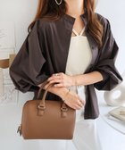 【その他のブランド/Other】の前後2way ボリューム 長袖 シャツ ブラウス チャコールブラウン|ID: prp329100004528717 ipo3291000000032021979