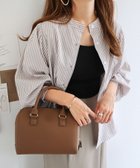 【その他のブランド/Other】の前後2way ボリューム 長袖 シャツ ブラウス ベージュ×オフホワイト|ID: prp329100004528717 ipo3291000000032021985