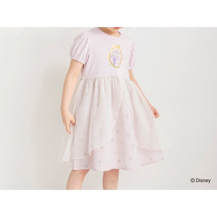 【ブランシェス/branshes / KIDS】の【DisneyCollection/ディズニーコレクション】半袖ワンピース インテリア・キッズ・メンズ・レディースファッション・服の通販 founy(ファニー) https://founy.com/ ファッション Fashion キッズファッション KIDS Children’s Clothing ワンピース Dress/Kids キャラクター Character コレクション Collection チュール Tulle プリント Print ポケット Pocket ラベンダー Lavender 半袖 Short Sleeve |ID: prp329100004528720 ipo3291000000032690310