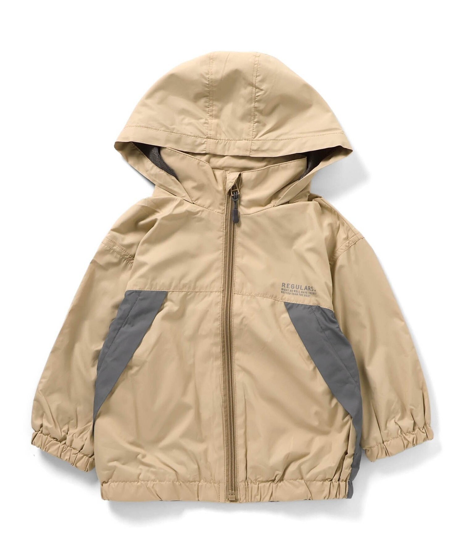 【その他のブランド/Other】のカラバリウィンドブレーカー インテリア・キッズ・メンズ・レディースファッション・服の通販 founy(ファニー) 　ファッション　Fashion　キッズファッション　KIDS　おすすめ　Recommend　コーティング　Coating　人気　Popularity　ベージュ|ID: prp329100004528721 ipo3291000000032080791