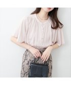 【ナチュラルクチュール/natural couture】のとろみサテンフレア袖ギャザーブラウス 人気、トレンドファッション・服の通販 founy(ファニー) ファッション Fashion レディースファッション Fashion for Women トップス・カットソー Cut & Sew Tops シャツ・ブラウス・オフィスカジュアル Elegant Blouses & Button-Ups 2025年 2025 2025春夏・S/S Spring/Summer 2025 SS25 とろみ Fluid, Flowy Fabric カーディガン Cardigan, Knitwear ギャザー Gathered, Ruffled サテン Satin, Glossy Fabric ジャケット Jacket, Outerwear デニム Denim, Jeans Material フェミニン Feminine, Girly フレア Flare, Flared ポケット Pocket, Pocket Detail マーメイド Mermaid, Fishtail Silhouette ロング Long, Long-Length thumbnail ピンク|ID: prp329100004528722 ipo3291000000033228136