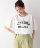 【グローバルワーク/GLOBAL WORK】のリッチクリーンプリントT/987156 オフ/カレッジ05|ID: prp329100004528725 ipo3291000000032578884