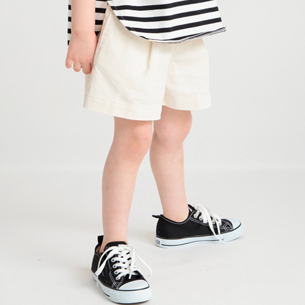 【ブランシェス/branshes / KIDS】の【爽パン/綿100%】パナマ織りショートパンツ インテリア・キッズ・メンズ・レディースファッション・服の通販 founy(ファニー) 　ファッション　Fashion　キッズファッション　KIDS　ボトムス　Bottoms/Kids　おすすめ　Recommend　オレンジ　Orange　ガーリー　Girly　ショート　Short　シンプル　Simple　人気　Popularity　定番　Standard　無地　Plain Color　アイボリー|ID: prp329100004528726 ipo3291000000032022038