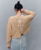 【カレンソロジー/Curensology】の2WAYリボンニットプルオーバー ベージュ55|ID: prp329100004528735 ipo3291000000032657586