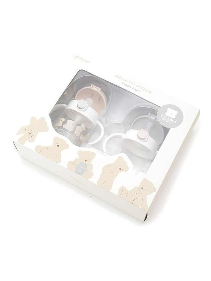 【ジェラート ピケ/gelato pique / KIDS】の【BABY】スタイ付きステップアップマグセットR インテリア・キッズ・メンズ・レディースファッション・服の通販 founy(ファニー) https://founy.com/ ファッション Fashion キッズファッション Fashion for Kids |ID: prp329100004528738 ipo3291000000032672343