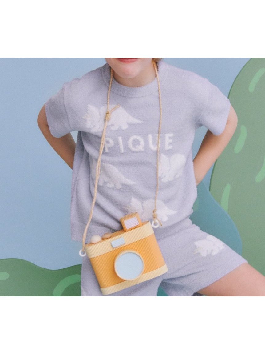 【ジェラート ピケ/gelato pique / KIDS】の【限定カラーあり】【KIDS】スムーズィーダイナソージャガードプルオーバー インテリア・キッズ・メンズ・レディースファッション・服の通販 founy(ファニー) 　ファッション　Fashion　キッズファッション　KIDS　トップス・カットソー　Tops/Tees/Kids　なめらか　Smooth　ショート　Short　フロント　Front　半袖　Short Sleeve　吸水　Water Absorption　夏　Summer　春　Spring　NVY[089]|ID: prp329100004528741 ipo3291000000032022106
