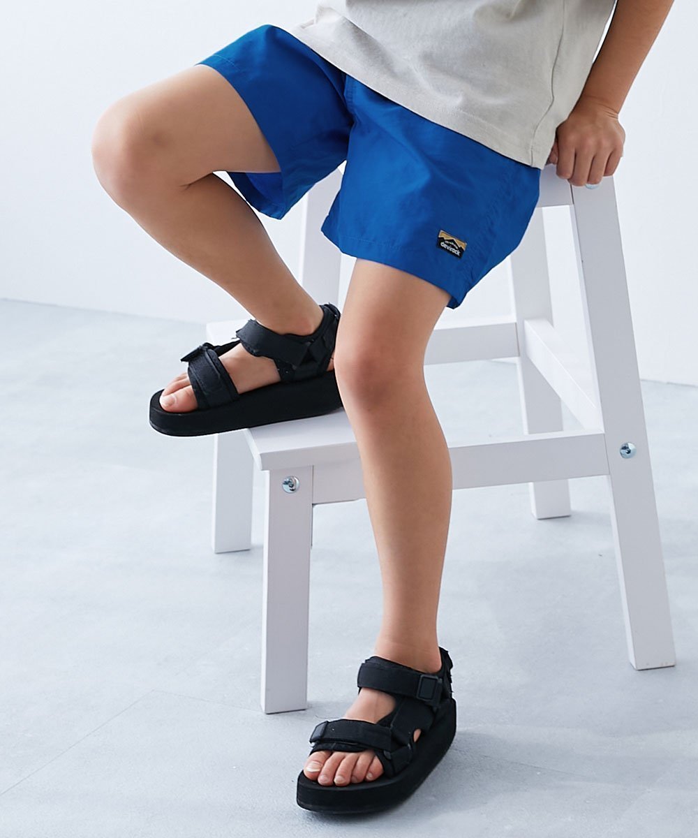 【デビロック/devirock / KIDS】の水はじく ナイロンショートパンツ(水陸両用) ハーフパンツ 25SS インテリア・キッズ・メンズ・レディースファッション・服の通販 founy(ファニー) 　ファッション　Fashion　キッズファッション　Fashion for Kids　ボトムス　Bottoms　アウトドア　Outdoor Clothing　ショート　Short, Short Length　シンプル　Simple, Minimal　ハーフ　Half, Half-Length　プリント　Print, Printed Pattern　おすすめ　Recommended / Our Picks　夏　Summer　2025年　2025　2025春夏・S/S　Spring/Summer 2025 SS25　ロイヤルブルー|ID: prp329100004528747 ipo3291000000032022139
