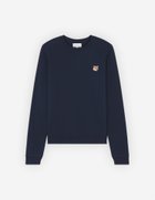 【メゾン キツネ/MAISON KITSUNE】のMaison Kitsune/FOX HEAD PATCH REGULAR SWEATSHIRT INK BLUE|ID: prp329100004528748 ipo3291000000032667496