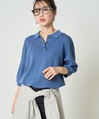 【フリークスストア/FREAK'S STORE】のサマーニット 半袖 ポロシャツ【限定展開】 25SS ブルー|ID: prp329100004528749 ipo3291000000032645484