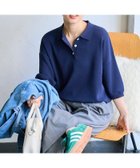 【フリークスストア/FREAK'S STORE】のサマーニット 半袖 ポロシャツ【限定展開】 25SS ネイビー|ID: prp329100004528749 ipo3291000000032645486