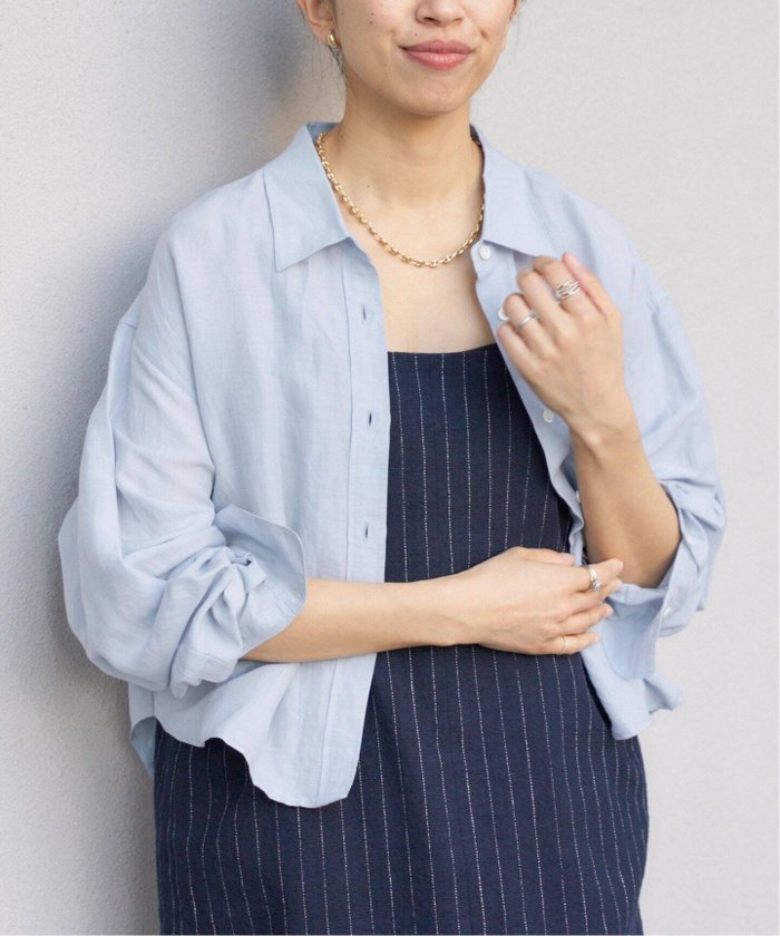 【イエナ/IENA】の《追加 》ラミーリヨセルショートシャツ インテリア・キッズ・メンズ・レディースファッション・服の通販 founy(ファニー) https://founy.com/ ファッション Fashion レディースファッション WOMEN トップス・カットソー Tops/Tshirt シャツ/ブラウス Shirts/Blouses |ID: prp329100004528751 ipo3291000000032022163