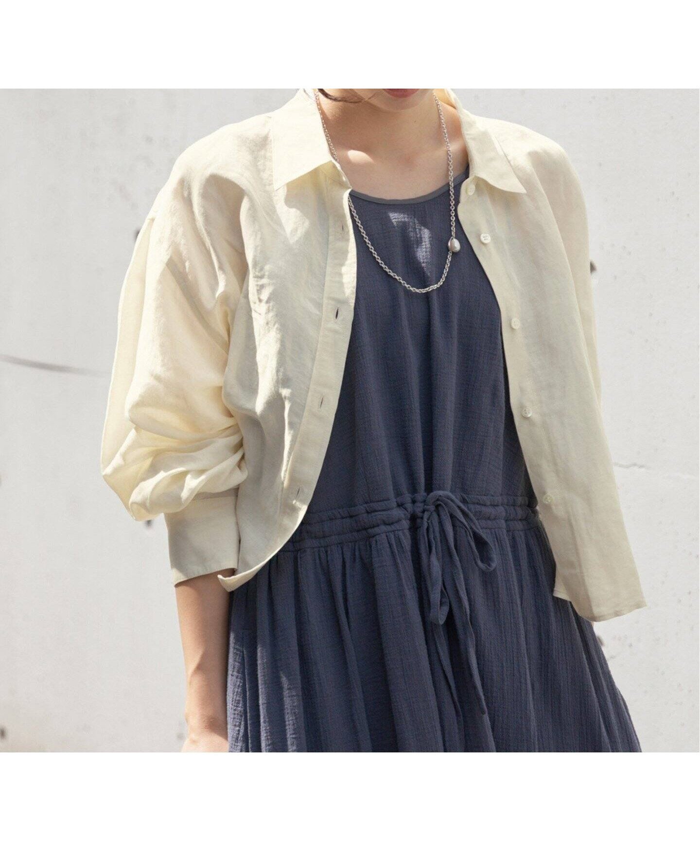 【イエナ/IENA】の《追加 》ラミーリヨセルショートシャツ インテリア・キッズ・メンズ・レディースファッション・服の通販 founy(ファニー) 　ファッション　Fashion　レディースファッション　WOMEN　トップス・カットソー　Tops/Tshirt　シャツ/ブラウス　Shirts/Blouses　ナチュラル A|ID: prp329100004528751 ipo3291000000032022166