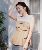 【ナチュラルクチュール/natural couture】のビスチェドッキングトップス 人気、トレンドファッション・服の通販 founy(ファニー) ファッション Fashion レディースファッション WOMEN トップス・カットソー Tops/Tshirt ビスチェ Bustier 2025年 2025 2025春夏・S/S Ss,Spring/Summer,2025 コンパクト Compact ダウン Down デニム Denim ドッキング Docking ビスチェ Bustier フレア Flare マーメイド Mermaid エレガント 上品 Elegant thumbnail キャメル|ID: prp329100004528752 ipo3291000000032521614