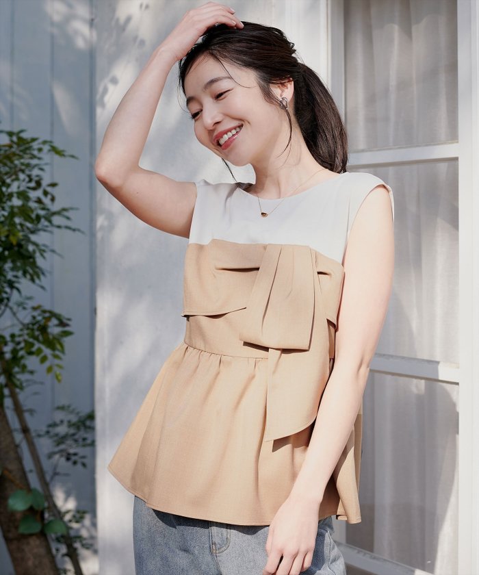【ナチュラルクチュール/natural couture】のビスチェドッキングトップス インテリア・キッズ・メンズ・レディースファッション・服の通販 founy(ファニー) https://founy.com/ ファッション Fashion レディースファッション Fashion for Women トップス・カットソー Cut & Sew Tops ビスチェ Bustiers & Corset Tops / Layered Bustier Style 2025年 2025 2025春夏・S/S Spring/Summer 2025 SS25 コンパクト Compact, Small Size ダウン Down, Puffer デニム Denim, Jeans Material ドッキング Docking, Mixed Material ビスチェ Bustier, Corset Top フレア Flare, Flared マーメイド Mermaid, Fishtail Silhouette エレガント 上品 Elegant |ID: prp329100004528752 ipo3291000000032714833