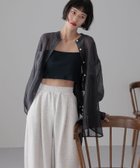 【ローリーズファーム/LOWRYS FARM】のバンドシアーシャツLS 人気、トレンドファッション・服の通販 founy(ファニー) ファッション Fashion レディースファッション WOMEN トップス・カットソー Tops/Tshirt シャツ/ブラウス Shirts/Blouses thumbnail BLK|ID: prp329100004528757 ipo3291000000032022186