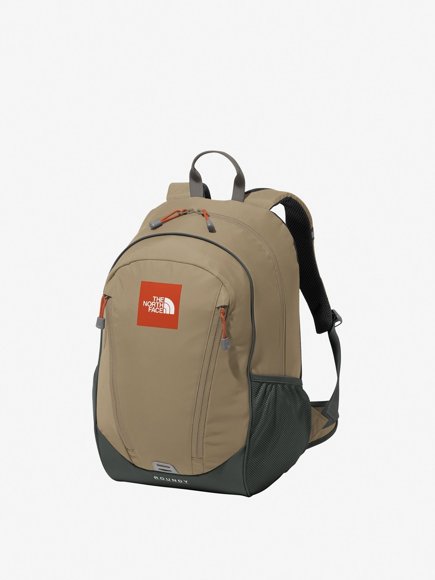 【ザ ノース フェイス/THE NORTH FACE / KIDS】のラウンディ(キッズ) インテリア・キッズ・メンズ・レディースファッション・服の通販 founy(ファニー) 　ファッション　Fashion　キッズファッション　KIDS Children’s Clothing　ショルダー　Shoulder　スリーブ　Sleeve　デイパック　Daypack　フィット　Fit　フロント　Front　ポケット　Pocket　メッシュ　Mesh　リュック　Ruck Sack　クラシックカーキ|ID: prp329100004528758 ipo3291000000032641986