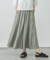 【グローバルワーク/GLOBAL WORK】のさらさらリラックスフレアワイドパンツ/147675 人気、トレンドファッション・服の通販 founy(ファニー) ファッション Fashion レディースファッション Fashion for Women パンツ Pants & Trousers コンパクト Compact, Small Size セットアップ Set-Up, Coordinated Outfit ドット Polka Dot, Dot Pattern ポケット Pocket, Pocket Detail メタル Metal, Metal Parts ワイド Wide, Wide Fit |ID:prp329100004528776