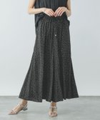 【グローバルワーク/GLOBAL WORK】のさらさらリラックスフレアワイドパンツ/147675 ブラックドット01|ID: prp329100004528776 ipo3291000000032748309