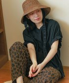 【ニコアンド/niko and】の袖フリルひんやり羽織プルオーバー ブラック19|ID: prp329100004528778 ipo3291000000032022284