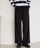 【バンヤードストーム/BARNYARDSTORM】のダブルクロスワイドパンツ【WEB限定カラー】 人気、トレンドファッション・服の通販 founy(ファニー) ファッション Fashion レディースファッション WOMEN パンツ Pants ジャケット Jacket セットアップ Set Up セレモニー Ceremony ダブル Double リラックス Relax ロング Long ワイド Wide ヴィンテージ Vintage エレガント 上品 Elegant 人気 Popularity thumbnail ブラック19|ID: prp329100004528789 ipo3291000000032288924