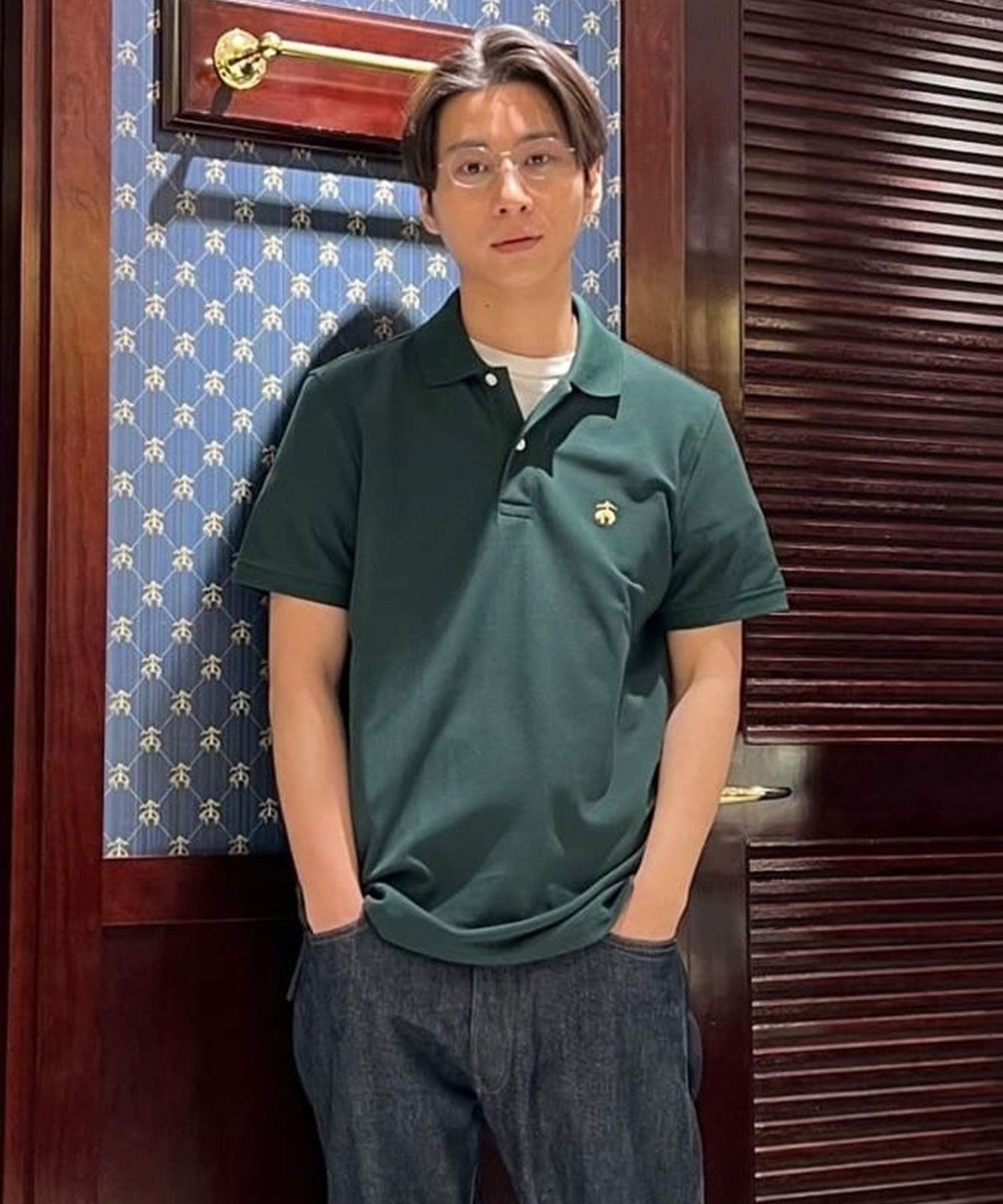 【ブルックス ブラザーズ/Brooks Brothers / MEN】のGF スーピマコットン ストレッチピケ ポロシャツ Slim Fit インテリア・キッズ・メンズ・レディースファッション・服の通販 founy(ファニー) 　ファッション　Fashion　メンズファッション　Fashion for Men　ストレッチ　Stretch, Stretchy Fabric　スリム　Slim, Slim Fit　フィット　Fit, Slim Fit　ポロシャツ　Polo Shirt, Collared Tee　半袖　Short Sleeve, Half Sleeve　ダークグリーン|ID: prp329100004528791 ipo3291000000032583459