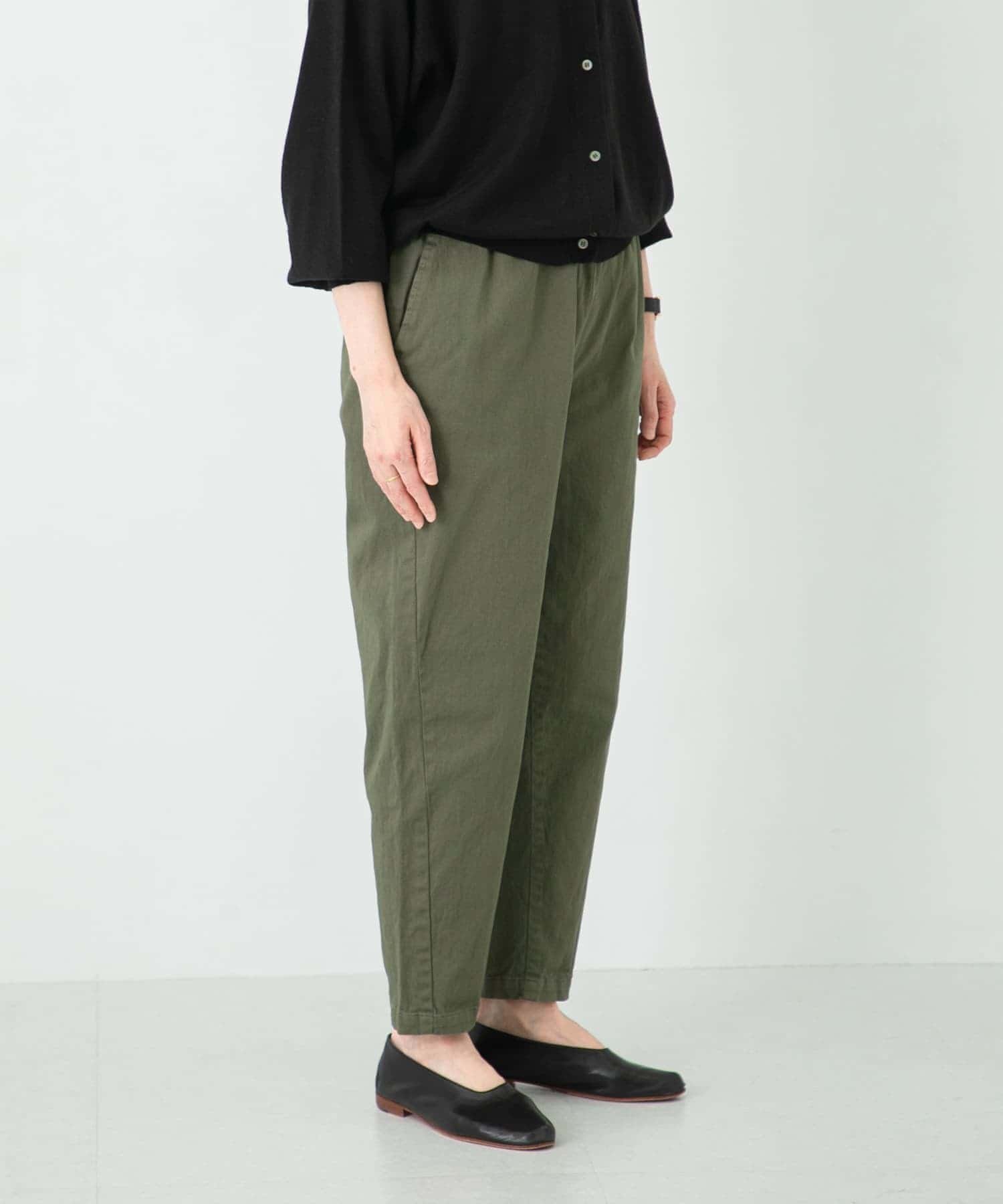 【かぐれ/kagure / URBAN RESEARCH】のコットンストレッチイージーパンツ インテリア・キッズ・メンズ・レディースファッション・服の通販 founy(ファニー) 　ファッション　Fashion　レディースファッション　WOMEN　パンツ　Pants　シンプル　Simple　ストレッチ　Stretch　チュニック　Tunic　定番　Standard　人気　Popularity　ロング　Long　S/S・春夏　Ss・Spring/Summer　おすすめ　Recommend　夏　Summer　2025年　2025　2025春夏・S/S　Ss,Spring/Summer,2025　KHAKI|ID: prp329100004528795 ipo3291000000032022358