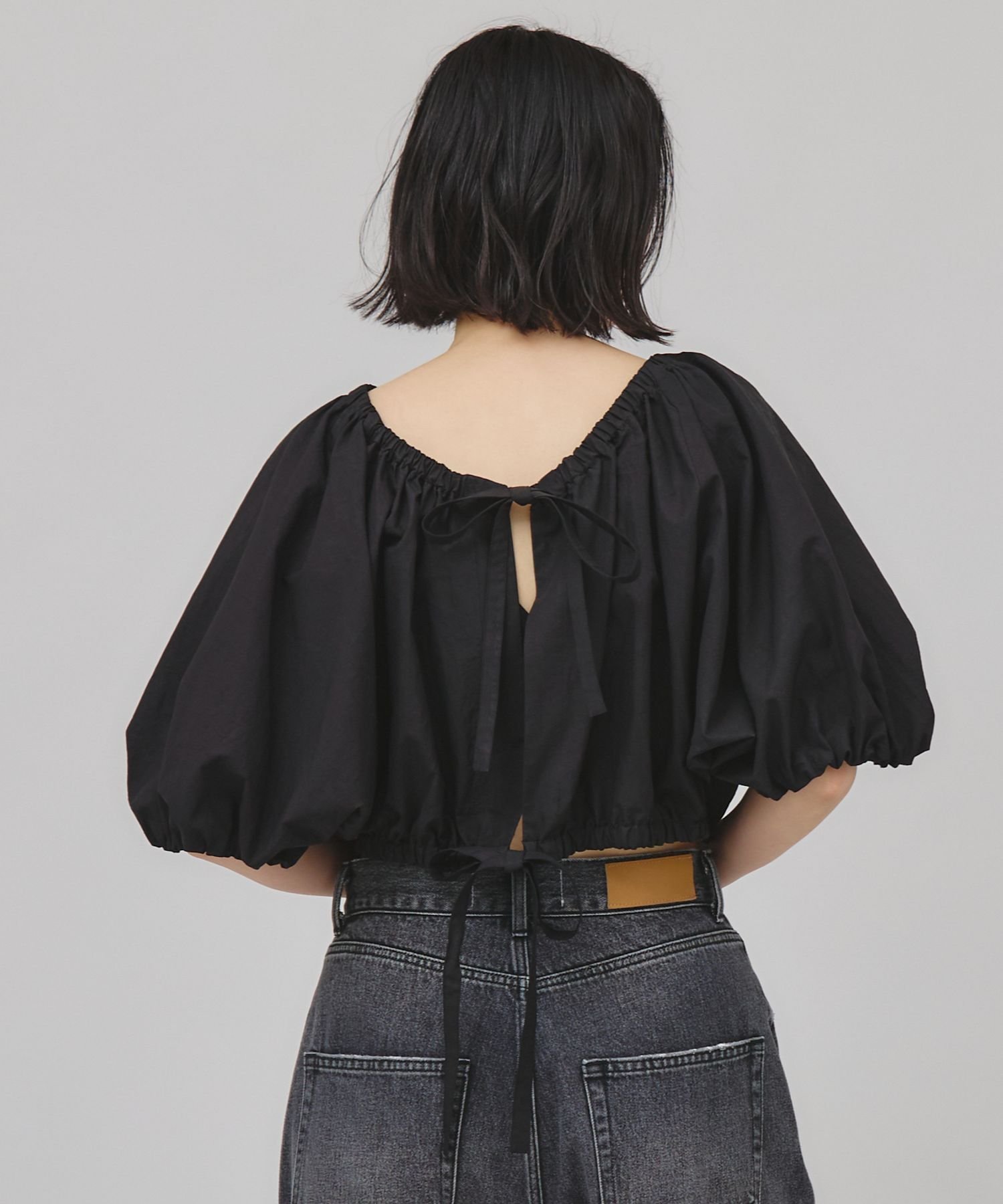 【カレンソロジー/Curensology】のギャザーボレロブラウス インテリア・キッズ・メンズ・レディースファッション・服の通販 founy(ファニー) 　ファッション　Fashion　レディースファッション　WOMEN　アウター　Coat Outerwear　ボレロ　Bolero jackets　トップス・カットソー　Tops/Tshirt　シャツ/ブラウス　Shirts/Blouses　エレガント 上品　Elegant　タイプライター　Typewriter　フロント　Front　ボレロ　Bolero　リボン　Ribbon　ワッシャー　Washer　日本製　Made In Japan　夏　Summer　ブラック09|ID: prp329100004528802 ipo3291000000032127250