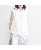 【その他のブランド/Other】のAEWEN MATOPH ギャザーリボン ノースリーブブラウス WHITE|ID: prp329100004528814 ipo3291000000032022421