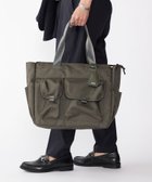 【シップス/SHIPS / MEN】の【WEB限定】SHIPS ビズ ワイド ブリーフ トート バッグ オリーブ|ID: prp329100004528817 ipo3291000000032584755