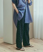 【アーバンリサーチ ドアーズ/URBAN RESEARCH DOORS】のリネンレーヨンドットイージーパンツ BLACK|ID: prp329100004528830 ipo3291000000032250665
