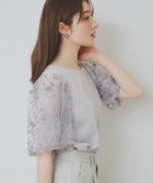 【インデックス/INDEX】のシアーバルーンスリーブトップス【洗濯機洗い可/接触冷感】 人気、トレンドファッション・服の通販 founy(ファニー) ファッション Fashion レディースファッション Ladies' Fashion Online トップス・カットソー Tops/Tshirt おすすめ Recommend シルケット Mercerization スリーブ Sleeve バルーン Balloon エレガント 上品 Elegant thumbnail ライトグレー|ID: prp329100004528847 ipo3291000000032656700