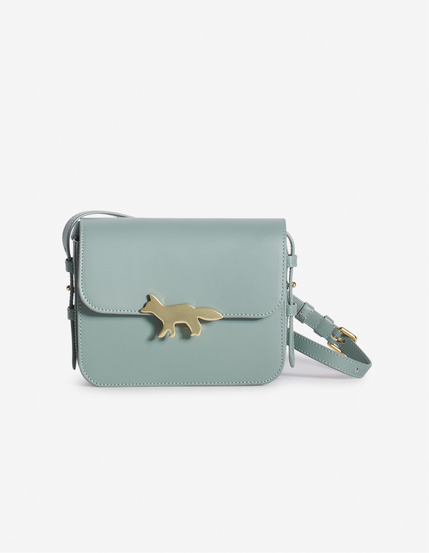 【メゾン キツネ/MAISON KITSUNE】のEDIE BAG インテリア・キッズ・メンズ・レディースファッション・服の通販 founy(ファニー) 　ファッション　Fashion　レディースファッション　Ladies' Fashion Online　バッグ　Bag　ショルダー　Shoulder　ツイル　Twill　パッチ　Patch　フラップ　Flap　ポケット　Pocket　メタル　Metal　ラップ　Wrap　ループ　Loop　夏　Summer　巾着　Purse　S/S・春夏　Ss・Spring/Summer　VERT-DE-GRIS|ID: prp329100004528861 ipo3291000000032644011