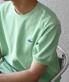 【シップス フォー ウィメン/SHIPS】の【SHIPS any別注】LACOSTE ワンポイント ロゴ ピケ クルーネック Tシャツ 25SS 人気、トレンドファッション・服の通販 founy(ファニー) ファッション Fashion レディースファッション Fashion for Women トップス・カットソー Cut & Sew Tops シャツ・ブラウス・オフィスカジュアル Elegant Blouses & Button-Ups ロングTシャツ・Tシャツ Longline T-Shirts & Tees インナー Innerwear 春 Spring 鹿の子 Piqué, Kanoko Fabric スリット Slit, Slit Detail トレンド Trend, Trending Now 人気 Popular, Best Seller フランス France, French ベーシック Basic, Essential 別注 Limited Edition, Custom Order リラックス Relax, Relaxed Fit ワンポイント One Point, Statement Accent S/S・春夏 SS, Spring/Summer, Warm Season おすすめ Recommended / Our Picks 日本製 Made In Japan 夏 Summer ギフト プレゼント Gift / Present 2025年 2025 2025春夏・S/S Spring/Summer 2025 SS25 thumbnail ライトグリーン|ID: prp329100004528878 ipo3291000000033355733