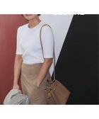 【デミルクス ビームス/Demi-Luxe BEAMS】の【別注】スタイリスト佐藤佳菜子 × SLOANE / リブTシャツ WHITE|ID: prp329100004528886 ipo3291000000032022720