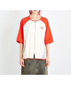 【アナスイ/ANNA SUI】のレースドッキングダブルジップシャツ 人気、トレンドファッション・服の通販 founy(ファニー) ファッション Fashion レディースファッション WOMEN トップス・カットソー Tops/Tshirt シャツ/ブラウス Shirts/Blouses スポーティ Sporty フロント Front レース Race thumbnail RED|ID: prp329100004528888 ipo3291000000032022729